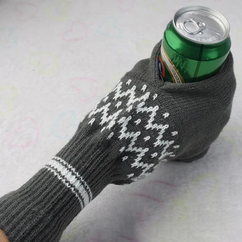 Picnic Bere Mănuși Tricotate Elastic Confortabil Băutură Rece Mănuși Pentru Aer Liber