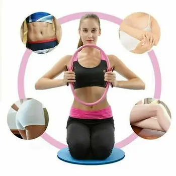 Pilates Rezistență Inele Cerc Magic Body Sport Greutate Exercițiu De Fitness Aerobic Roata Yoga