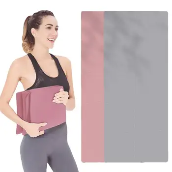 Pliabil Yoga Mat TPE Non-alunecare Dublu Față de Pliere de absorbție a șocurilor Podea & Travel Mat sală de Gimnastică Exercițiu de Antrenament de Fitness Pad Pi G8H1