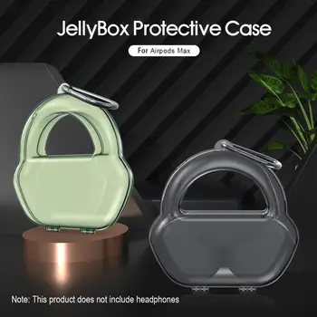Portabil de culoare Drăguț rezistent la Șocuri Praf Anti-cădere Căști de Stocare de Protecție Container pentru AirPods Max