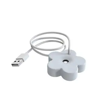 Portabil USB Purificator de Aer de Forma de Petale de Atomizor Pulverizator de Ceata Difuzoare Aromaterapie pentru Biroul de Acasă Dormitor Umidificator