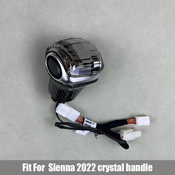 Potrivit pentru Toyota Sienna 2022 Mâner de Cristal Cap de Viteze Upgrade Modificat Butonul de Schimbare de Viteze Maneta schimbătorului de Viteze