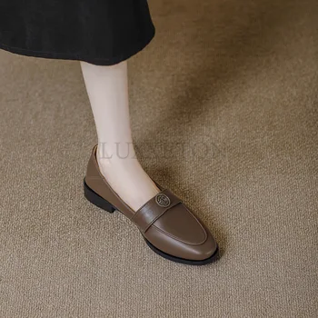 Primavara Toamna Femei Pantofi Low-Toc, Deget de la picior Rotunjite Simplitatea de zi cu Zi Confortabil Pompe de Pantofi pentru Femei