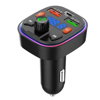 Q5 Radio Auto Mp3 Player Audio compatibil Bluetooth Hands-free Transmițător Fm Multi-funcțional Rapid Dual Usb mufă de încărcare