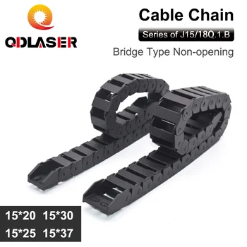 QDLASER Cablu de Transmisie Lanț 15x20 15x30 18x25 18x37 Mm Pod de Tip Non-Deschiderea de Plastic pentru acționare Mecanică Drag Lanțuri