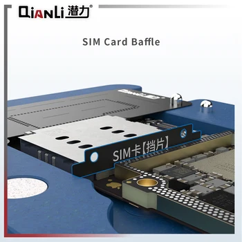 QianLi Mijlocul Cadru Reballing Platforma pentru IPhone X-11PRO MAX 3 ÎN 1