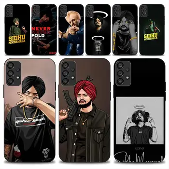 Rapper Indian Sidhu Elan Wala Caz de Telefon Pentru Samsung Galaxy A51 A71 A13 A73 S23 A52 A53 5G husă Moale