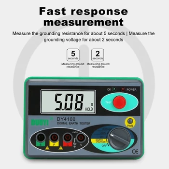 Rezistenta de izolatie Tester Digital Display Meggers Ohm Tester măsurătorile cu megaohmetrul B36A