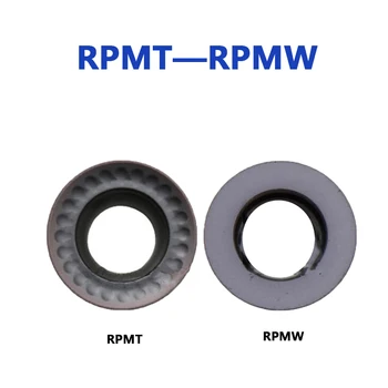 RPMT1204MO-Q KF5800 RPMT10T3MO RPMT08T2MO RPMW1204 MO Q PC5300 Original RPMT RPMW Rotund-Insertii Carbură Strung CNC Instrument de Tăiere