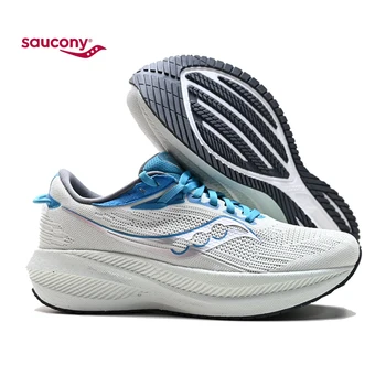 Saucony Victorie 21 de Triumf 21 de Amortizare Recul Pantofi sport Bărbați și Femei Pantofi de Lumină Moale Jos Pantofi sport Adidasi