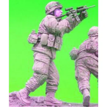 Scara 1/35 turnat Rasina Alb Modelul Armatei americane în Războiul din Afganistan, Trebuie Să Manual Culoare Modelul de Transport Gratuit