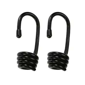 Set de 2 Grele Bungee Șoc Cablu Cârlig de Sârmă în Spirală Cârlige pentru 6/10mm