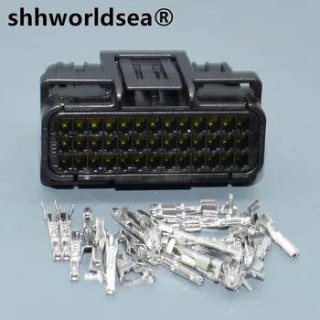 shhworldsea 0,6 mm 39 cod pin mod ECU masculin feminin rezistent la apa cablu electric plug-pin conector cu pinii 6189-7106