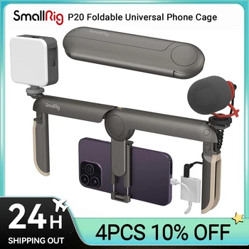 SmallRig P20 Pliabil Telefon Universal Cușcă, Video, Smartphone Platforma Caz Stabilizator Montare Trepied pentru iPhone și Alte Telefoane Android