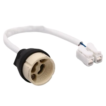 Soclu Lampă Titularul de Bază GU10 Bec Lumina Adaptor Conector Converter Ceramice Sârmă