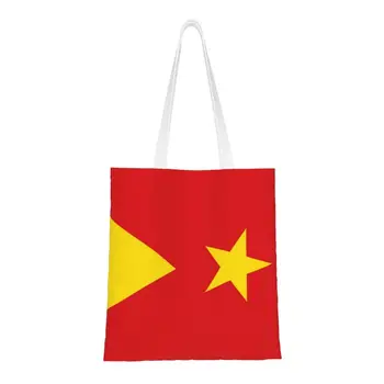 Steagul Personalizat Din Regiunea Tigray Panza, Pungi De Cumpărături Femei Lavabil Alimentar Etiopia Shopper Tote Pungi