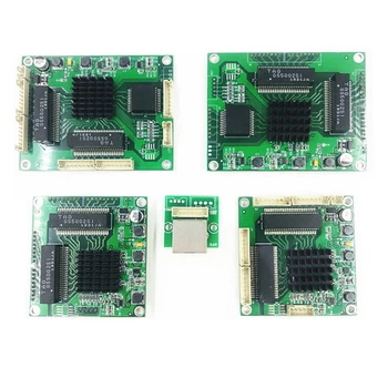Switch Ethernet Modulul 5 Porturi Unmanaged10/100/1000mbps PCBA bord OEM Auto-sensing Porturi PCBA bord OEM Placa de baza