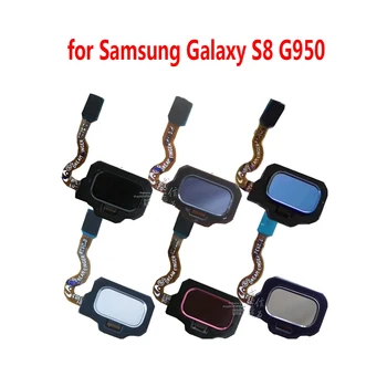 Telefon Acasă Buton de Amprente Pentru Samsung S8 G950F G950 G950FD G950T G950V G950S G950U Original Nou Înapoi Touch ID Cablu Flex