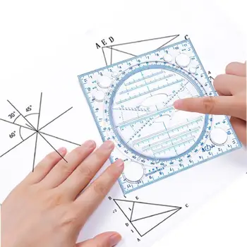 Template-Uri De Desen Rigle Matematică Desen Conducător Geometrice Șablon Desen Cu Scară Precisă Clar Rigle De Măsurare