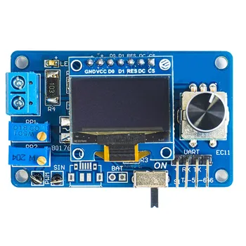 Tensiune de Alimentare de Detectare DIY Microcontroler Electronice Lipit de Formare Piese Libere STC Mini Osciloscop Display Kit