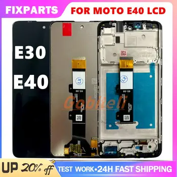 Testat Pentru Motorola Moto E40 E30 LCD XT2159-3 XT2159-4 XT2158-6 Ecran cu Panou Tactil Digitizer Sticla Senzor