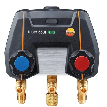 testo 550-am digitale galeriei de Kit este potrivit pentru aer conditionat, sisteme de refrigerare și pompe de căldură - cu suport Bluetooth