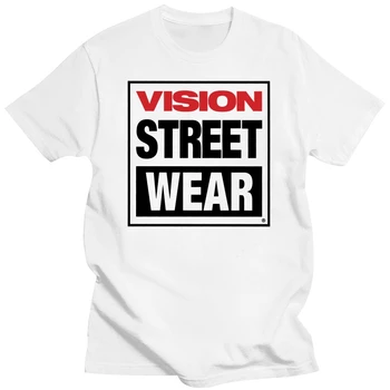 tricou barbati Vintage Patina Tricou Visione Tee Street Wear Tricou retro rotund gat cool man T-shirt