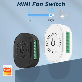 Tuya Wifi Smart Fan Speed Switch Controller DIY Ventilator de Tavan Comutator de Viață Inteligentă APP Control de la Distanță Funcționează Cu Alexa de Start Google
