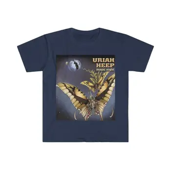 Unisex Moale De Bumbac T-Shirt. Uriah Heep. Noapte Magica