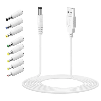 Universal USB DC5V Set Cablu de Încărcare cu 8 Prize Interschimbabile pentru Acasă Aparate Electronice Dropship