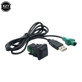 USB Buton Comutator Cablu USB Adaptor Pentru Volkswagen CD Player Radio