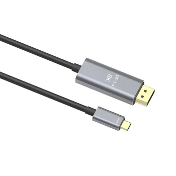 USB-C pentru Cablu Displayport Tip C pentru DP1.4 Adaptor 8K 4K 60Hz 144Hz pentru Thunderbolt 3 Laptop MacBook