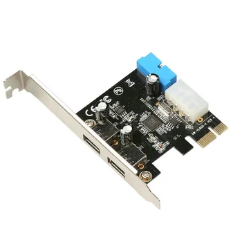 USB3 PCI express adaptor PCI e pentru USB 3.0 20pin converter controller PCIe x1 USB 3 0 2 porturi adaptor USB3.0 PCI-e card de expansiune