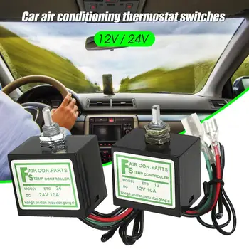 Usoare AC Termostat Controler de Siguranță Accesorii Auto Masina Practice de Aer Conditionat de Control al Temperaturii Comutator