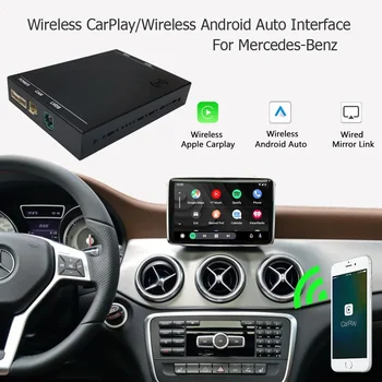 Wireless CarPlay, Android Auto Pentru Mercedes Benz GLA CIA A180 A200 A63 A45 A200 B180 B200 C204 C205 W205 W176