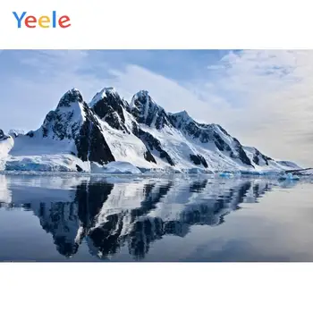 Yeele Ghețar din Antarctica lac Peisaj de Zăpadă Fotografii Fundaluri Decorare Petrecere Copii Fotografice Fundaluri Pentru Studio Foto
