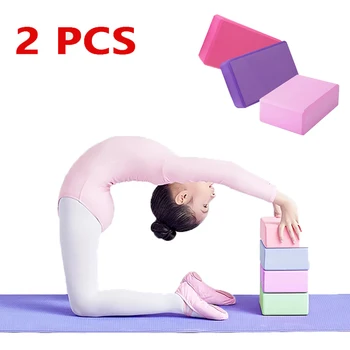 Yoga Blocuri De Cuburi De Pilates Cărămizi De Armare Saltele Sport, Yoga Consumabile Exercițiu Exercițiu Acasă Echipamente De Fitness Eva