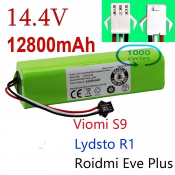 Înlocuirea Lydsto R1 Roidmi Ajunul Plus Viomi S9 Aspirator Robot Acumulator de Capacitate 12800mAh Accesorii Piese