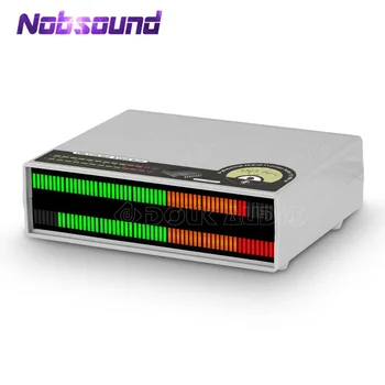 Întoarce-Nobsound VU56C RGB Sunet Indicator de Nivel Audio Analogic VU-Metru cu LED Muzica Spectru de MICROFON/Linie ÎN Dot Matrix Meter Audio Lampa